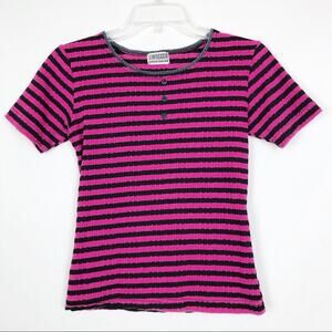 Vintage Swagger Juniors Top Medium Y2K Grunge Preppy Clueless Academia Retro